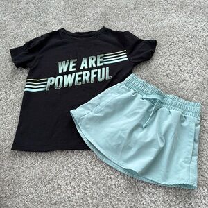 We Are Powerful Shorts/Tee